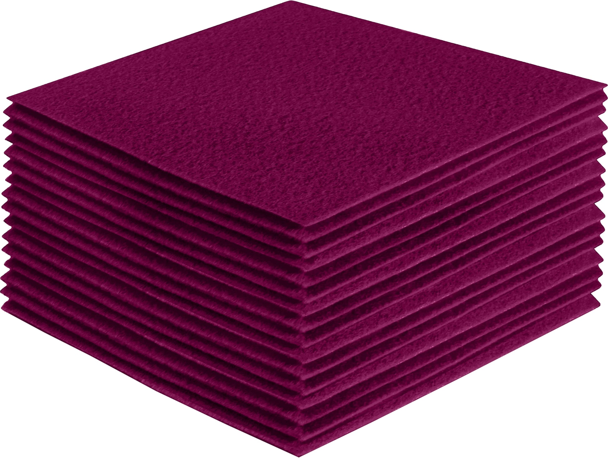 Oxblood Acrylic Felt Sheets | FabricLA Soft 100% Acrylic Felt - Prismatic Fiber Arts