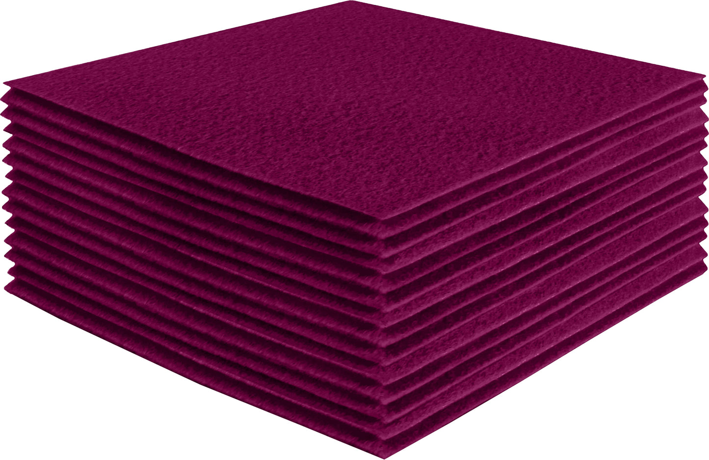 Oxblood Acrylic Felt Sheets | FabricLA Soft 100% Acrylic Felt - Prismatic Fiber Arts