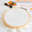 "New York!" Adorable Howling Dog Eco-Embroidery Kit (Joyful Threads / Winter Dreaming) - Prismatic Fiber Arts