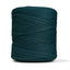 Recycled T-Shirt Fabric Yarn - Peacock Blue Color - Prismatic Fiber Arts