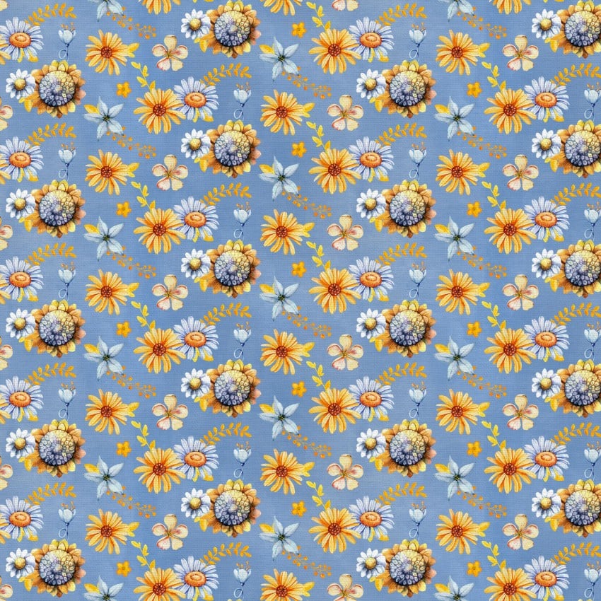 Sweet Florals Sweet As Can Bee Cotton 118" Wideback Fabric Per Yard - Prismatic Fiber Arts