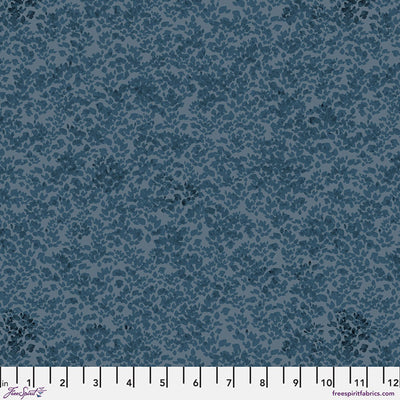 Denim Foliage Cotton 44"/45" Fabric Per Yard - Prismatic Fiber Arts