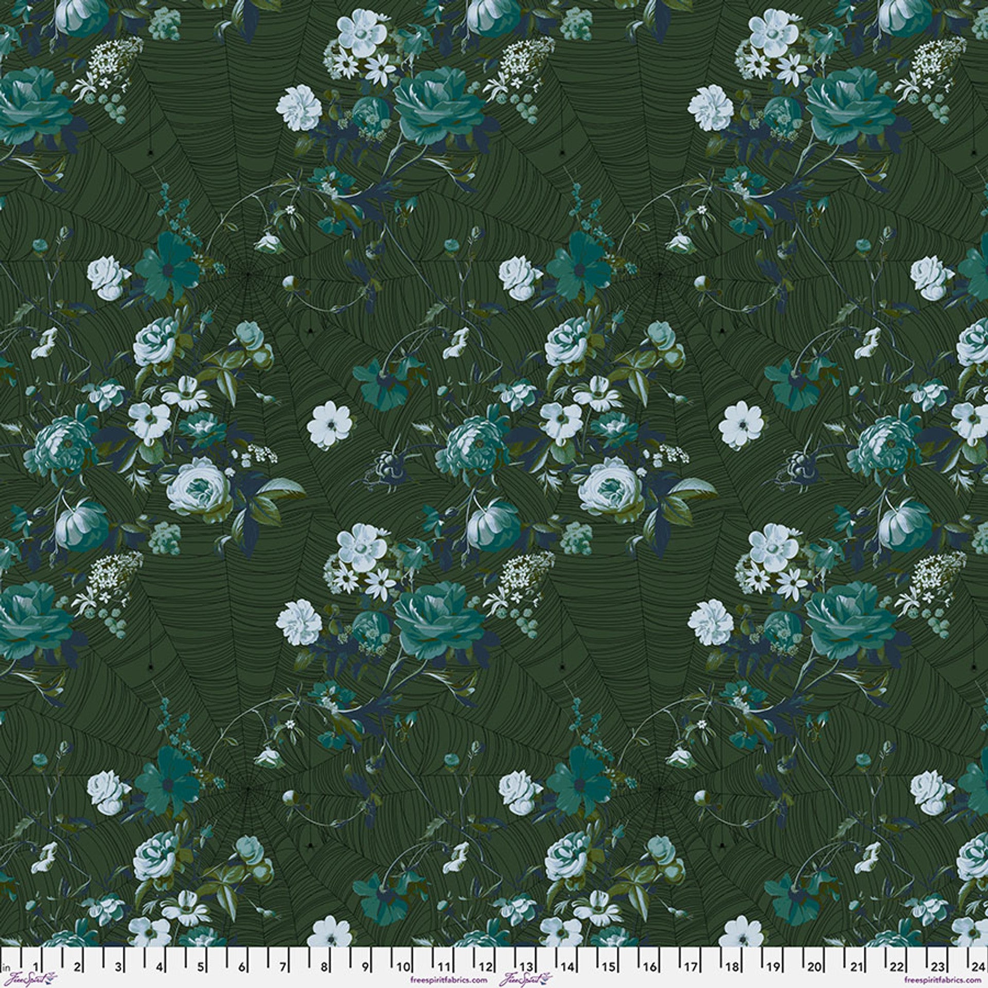Enrapture by Giucy Giuce Vining - Verdant Cotton 44"/45" Fabric Per Yard - Prismatic Fiber Arts