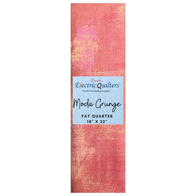 323 Papaya Punch Moda Grunge - Fat Quarter - Prismatic Fiber Arts