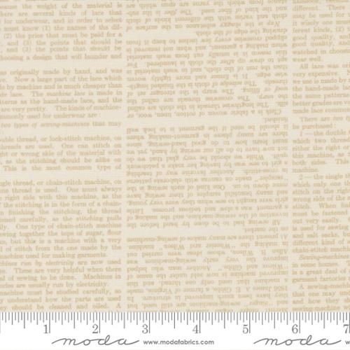 Paper Hamlet Paper Book Pages Cotton 44"/45" Fabric Per Yard - Prismatic Fiber Arts