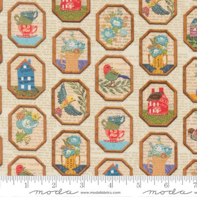 Paper Hamlet Paper Frames Cotton 44"/45" Fabric Per Yard - Prismatic Fiber Arts