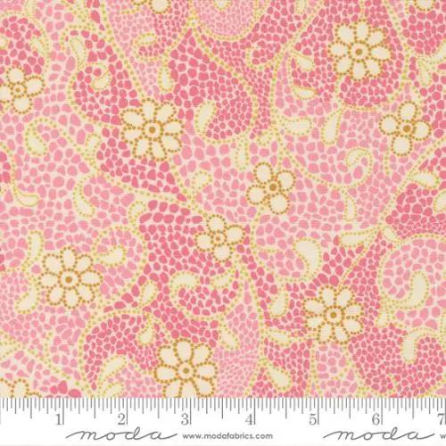 Parlor Good Vibes Only Cream Cotton 44"/45" Fabric Per Yard - Prismatic Fiber Arts