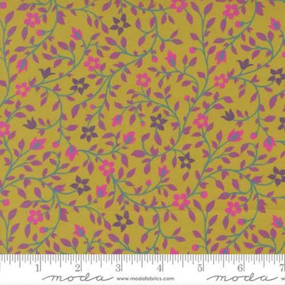 Parlor Serenity Pesto Cotton 44"/45" Fabric Per Yard - Prismatic Fiber Arts