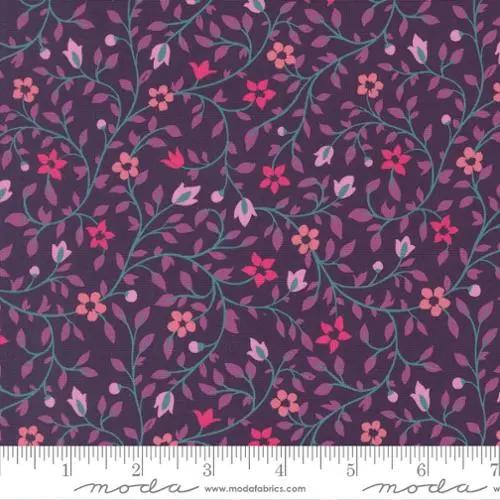 Parlor Serenity Plum Cotton 44"/45" Fabric Per Yard - Prismatic Fiber Arts