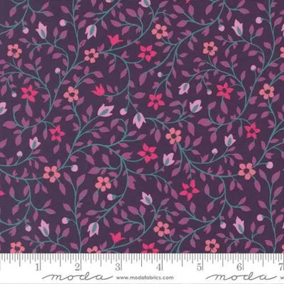 Parlor Serenity Plum Cotton 44"/45" Fabric Per Yard - Prismatic Fiber Arts