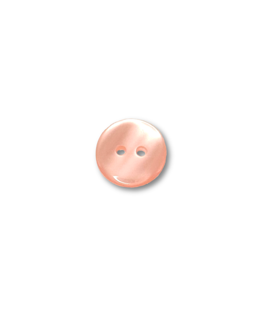Faux Mother of Pearl Round - 14MM Button - Prismatic Fiber Arts