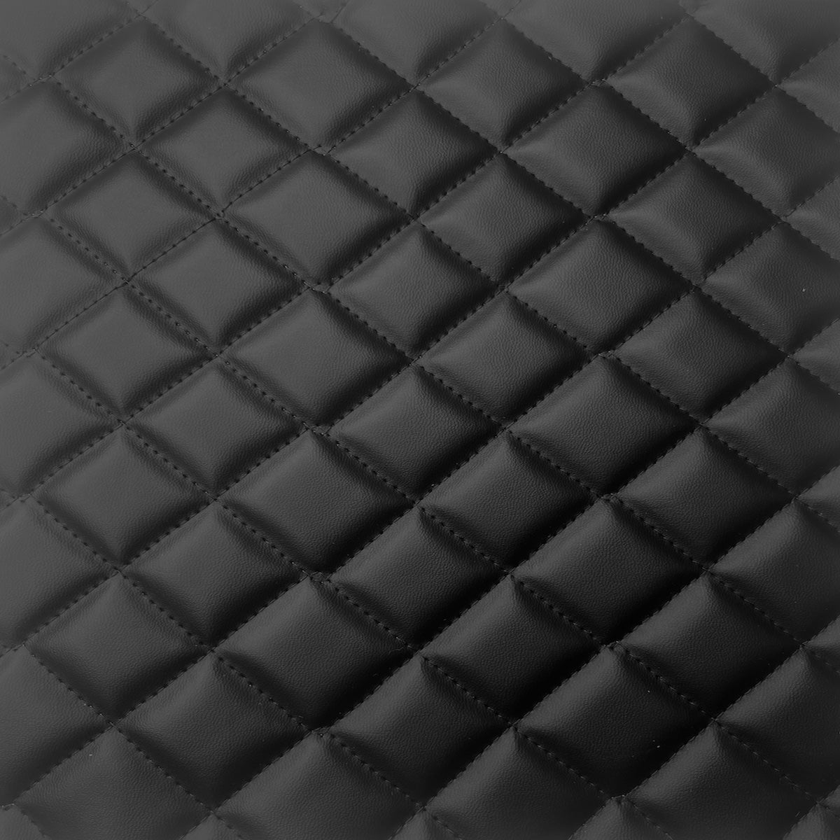 Diamond Quilted Foam Backed Faux Leather Vinyl Fabric - Prismatic Fiber Arts