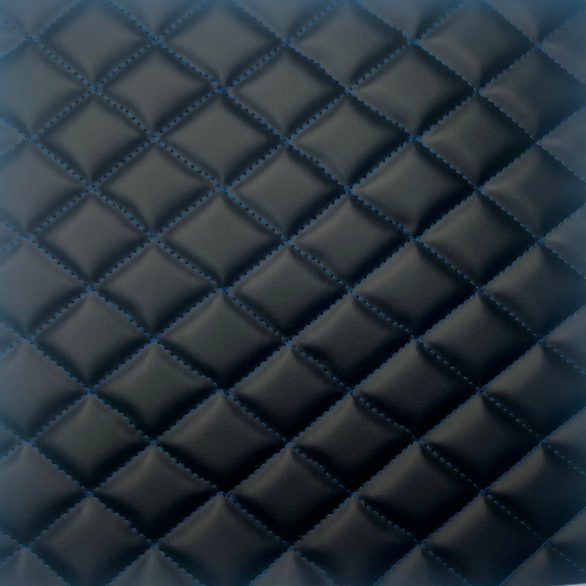Diamond Quilted Foam Backed Faux Leather Vinyl Fabric - Prismatic Fiber Arts