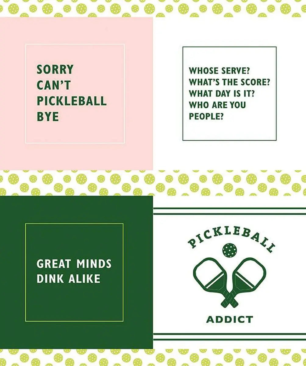 Pickleball 35 1/2" x 43" Panel - Prismatic Fiber Arts