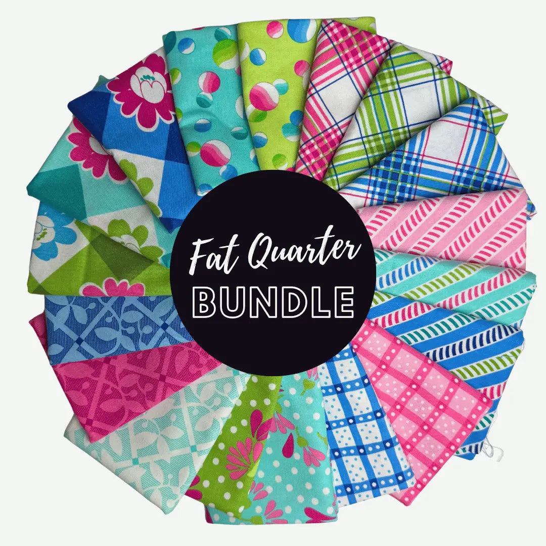 Picnic Pop Fat Quarter Bundle - Set of 18 - Prismatic Fiber Arts