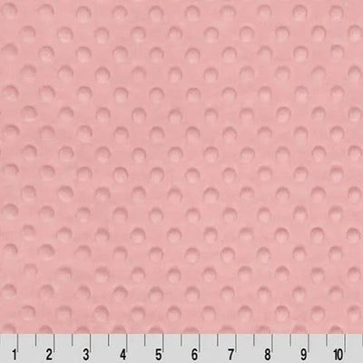 Pink Blush Cuddle Dimple Fabric per yard - Prismatic Fiber Arts