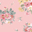 Pink Bouquet La Fleur Flannel Cotton 42"/43" Fabric Per Yard - Prismatic Fiber Arts