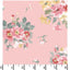 Pink Bouquet La Fleur Flannel Cotton 42"/43" Fabric Per Yard - Prismatic Fiber Arts