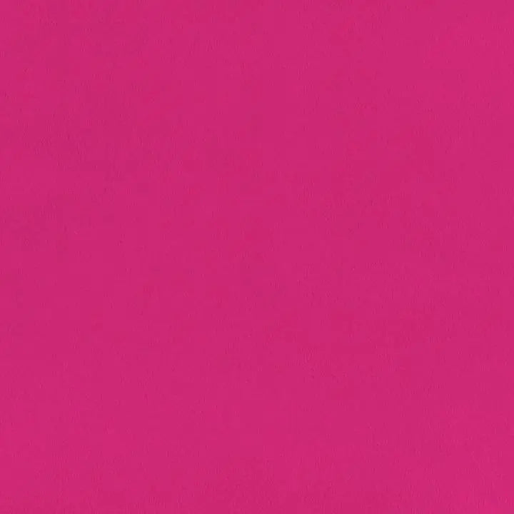 Pink Cerise Cuddle 3 Extra Wide Solid Fabric per yard - Prismatic Fiber Arts