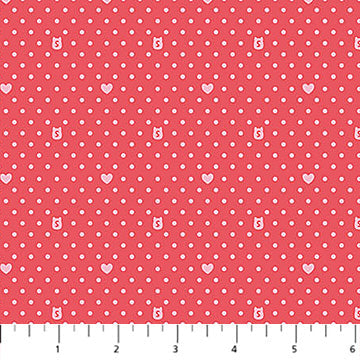Pink Coral Dot Blender Squishmallows Cotton 44"/45" Fabric Per Yard - Prismatic Fiber Arts
