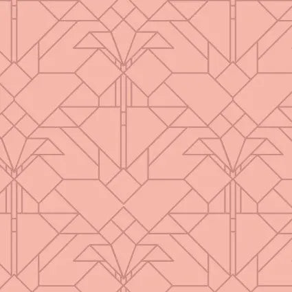 Pink Desert April Showers & Coonley Tulip Cotton Wideback Fabric per yard - Prismatic Fiber Arts