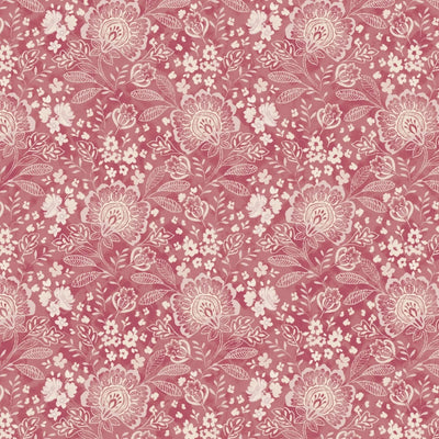 Pink Jacobean Allover Elizabeth Wideback Fabric Per Yard - Prismatic Fiber Arts