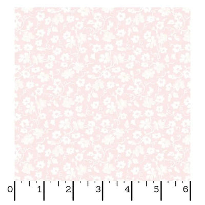 Pink Packed Ditsy La Fleur Flannel Cotton 42"/43" Fabric Per Yard - Prismatic Fiber Arts