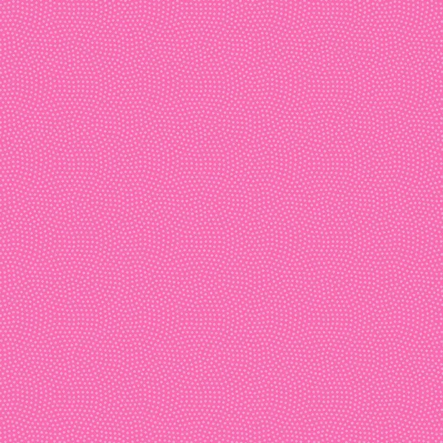 Pink Spin Carnation Cotton 44"/45" Fabric Per Yard - Prismatic Fiber Arts