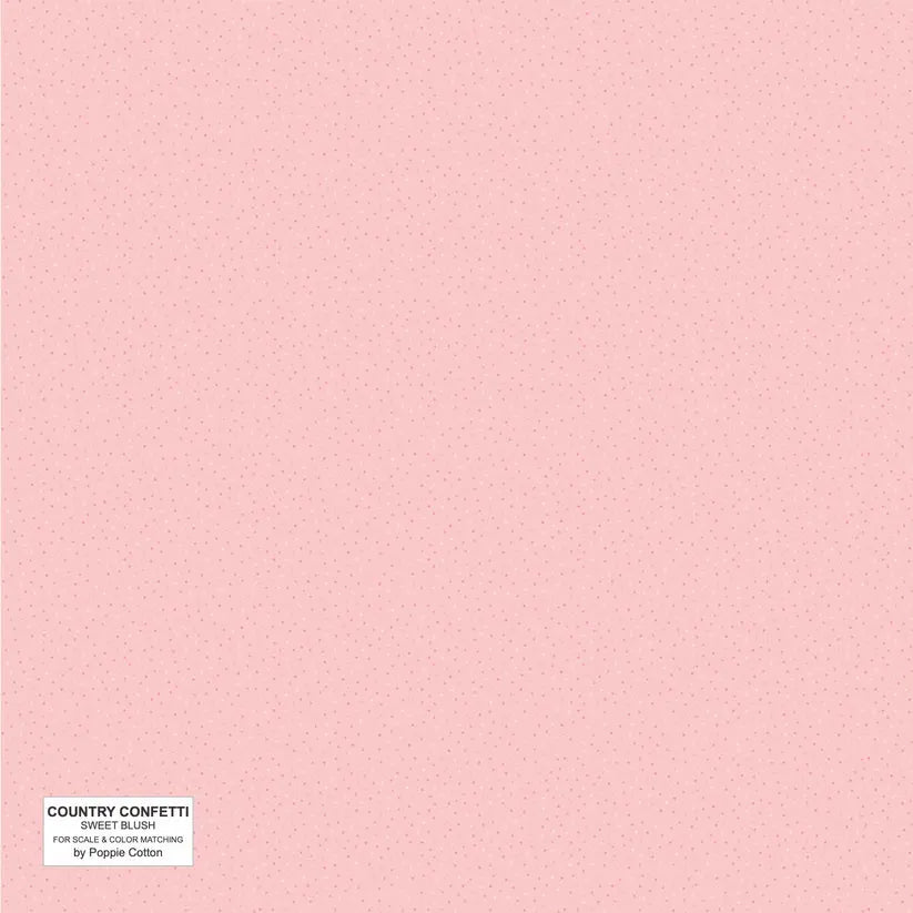 Pink Sweet Blush Cotton 44"/45" Fabric Per Yard - Prismatic Fiber Arts
