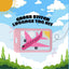 Pink Airplane Cross Stitch Kit - Prismatic Fiber Arts