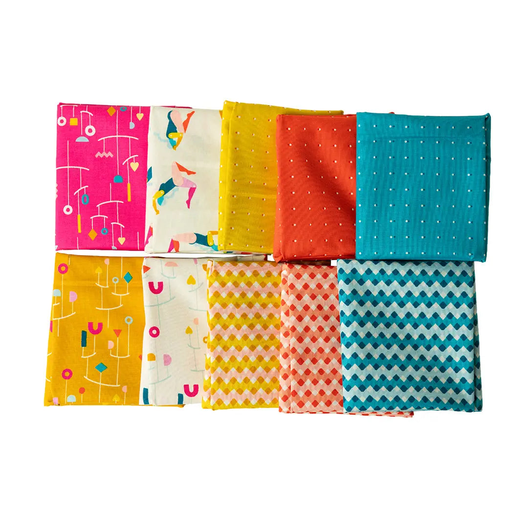 Pivot Fat Quarter Bundle - Set of 10 - Prismatic Fiber Arts