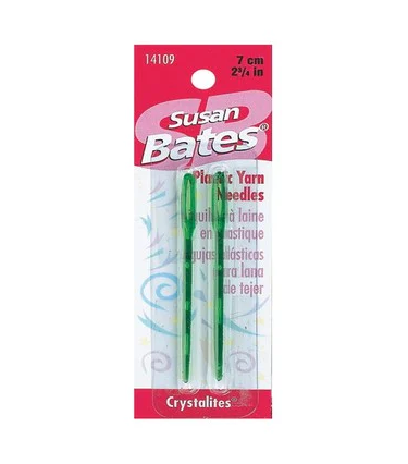 Susan Bates - Crystalites Yarn Needles - 2.75"