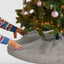Premium Faux Fur Christmas Tree Skirt - 36 Inch | Luxurious Holiday Decorations - Prismatic Fiber Arts