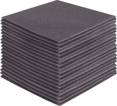 FabricLA Acrylic Felt Craft Sheet Packs – Platinum Gray | Soft 100% Acrylic Felt Sheets for DIY & Crafts - Prismatic Fiber Arts