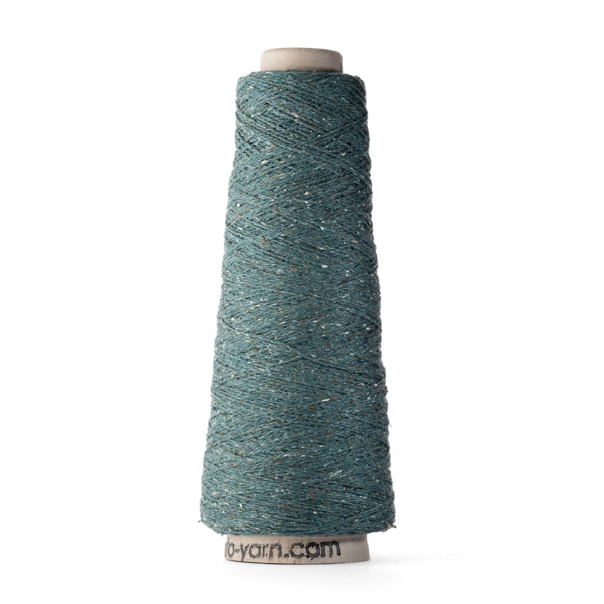Organic Silk Noil Weaving Yarn Cone - Prismatic Fiber Arts