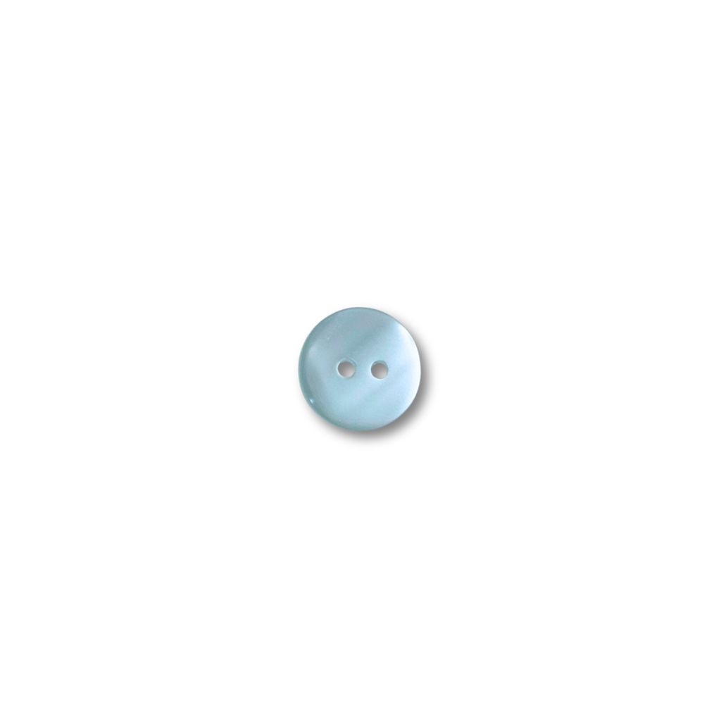 Faux Mother of Pearl Round - 10MM Button - Prismatic Fiber Arts