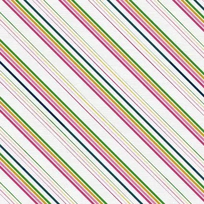 Press Play Bias Stripe 43"/44" Fabric Per Yard - Prismatic Fiber Arts