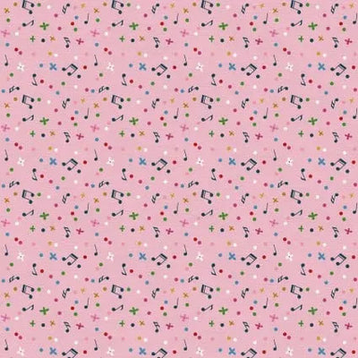 Press Play Music Notes 43"/44" Fabric Per Yard - Prismatic Fiber Arts