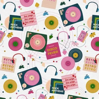 Press Play Press Play 43"/44" Fabric Per Yard - Prismatic Fiber Arts