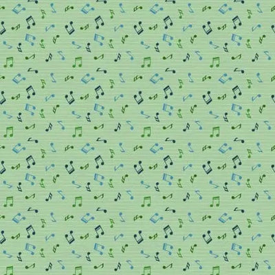 Press Play Tonal Notes 43"/44" Fabric Per Yard - Prismatic Fiber Arts