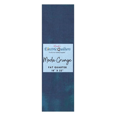 307 Prussian Blue Moda Grunge - Fat Quarter - Prismatic Fiber Arts