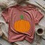 Pumpkin Purl T-shirt - Prismatic Fiber Arts