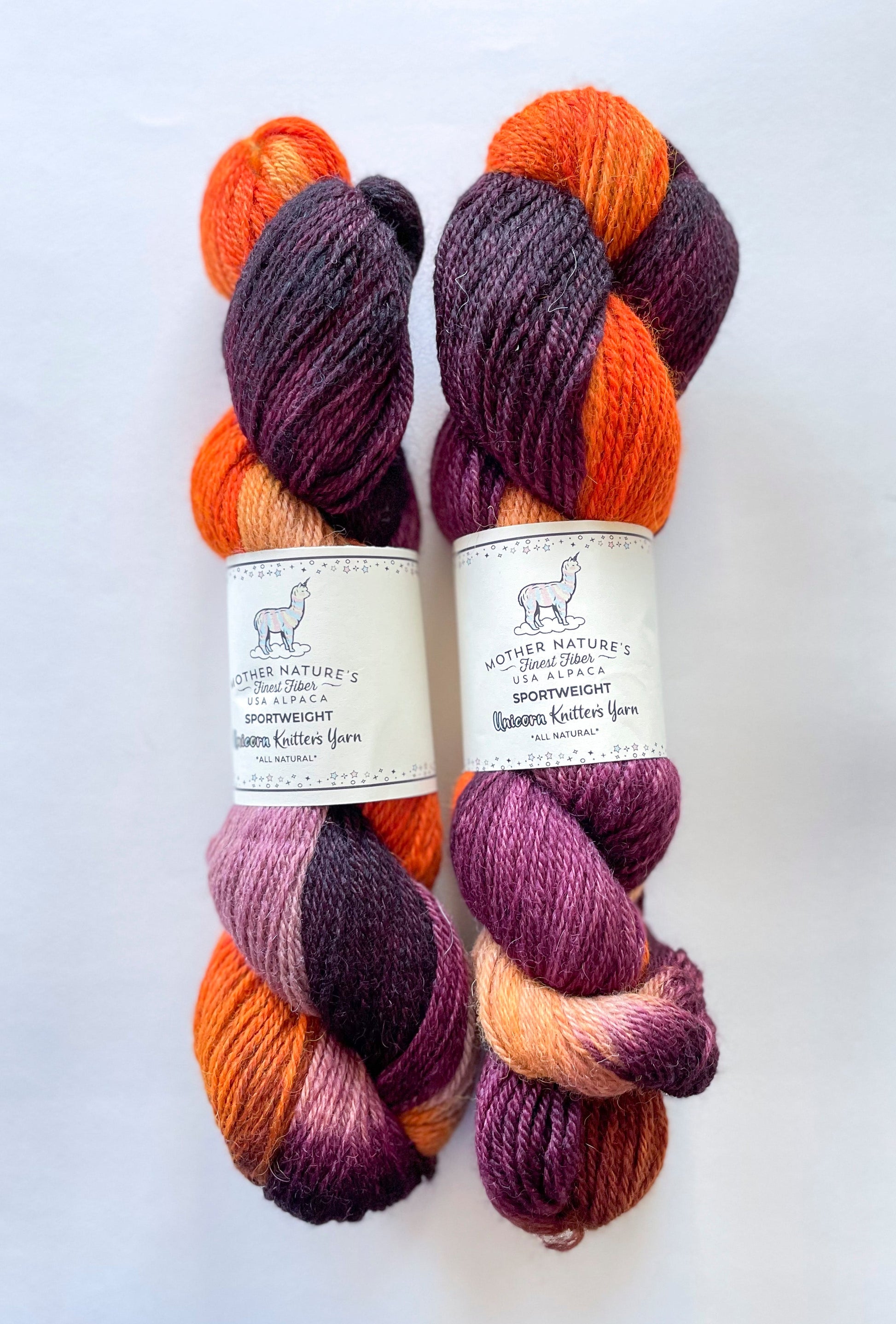 Sport Alpaca & Merino Hand Painted Yarn - Prismatic Fiber Arts