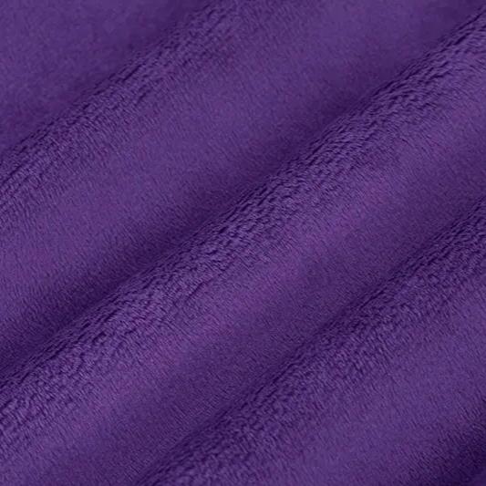 Purple Amethyst Cuddle 3 Extra Wide Solid Fabric per yard - Prismatic Fiber Arts
