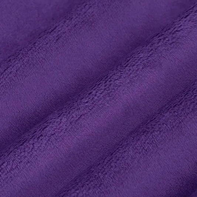 Purple Amethyst Cuddle 3 Extra Wide Solid Fabric per yard - Prismatic Fiber Arts