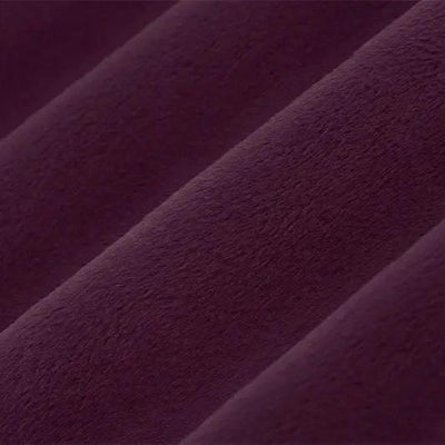 Purple Berry Cuddle 3 Extra Wide Solid Fabric per yard - Prismatic Fiber Arts