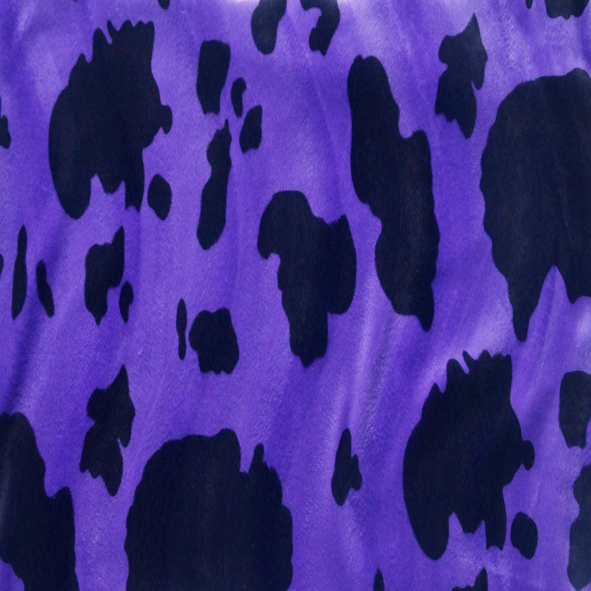 Cow Print Velboa Faux Fur - Prismatic Fiber Arts