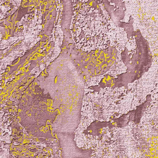 Purple Dried Clay Amethyst Cotton 44"/45" Fabric Per Yard - Prismatic Fiber Arts