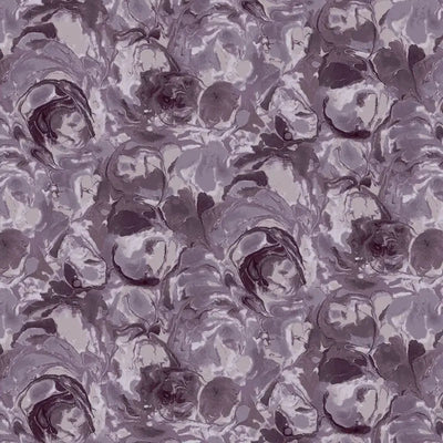 Purple Quarry Paint Swirls Cotton Wideback Fabric per yard - Prismatic Fiber Arts