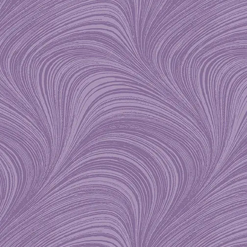 Purple Violet Color Wave Texture Flannel Wideback Fabric per yard - Prismatic Fiber Arts